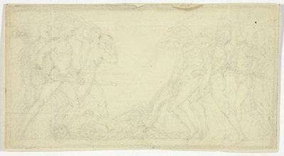 戦士のフリーズ 作： Thomas Stothard