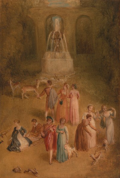 ザ・メドウ 作： Thomas Stothard