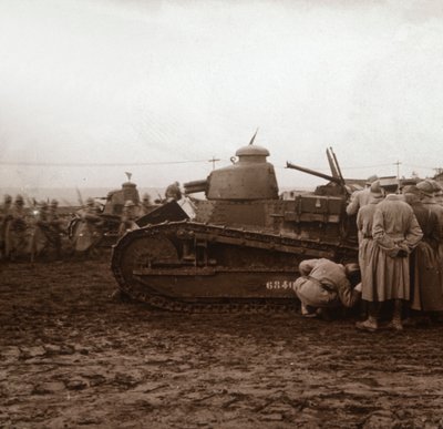 戦車の進歩、C1914-C1918 作： Unbekannt