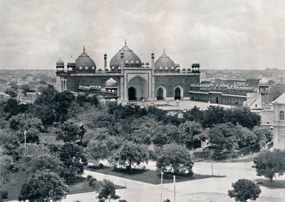 アグラ。 Jumma Musjid、c1910。 作： Unbekannt