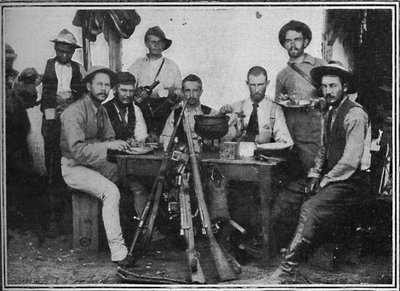 Boer Telegraphists at Tea、1900 作： Unbekannt