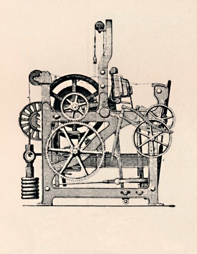 パワールームの側面図、1836、1904 作： Unbekannt