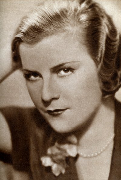 RenateMüller、ドイツの女優、1933 作： Unbekannt