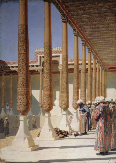 トロフィーの展示、1871-1872 作： Vasili Vasilievich Vereshchagin