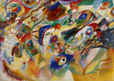 構成 VII のドラフト 2 作： Wassily Kandinsky