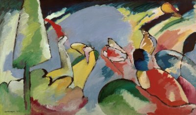 即興14 作： Wassily Kandinsky