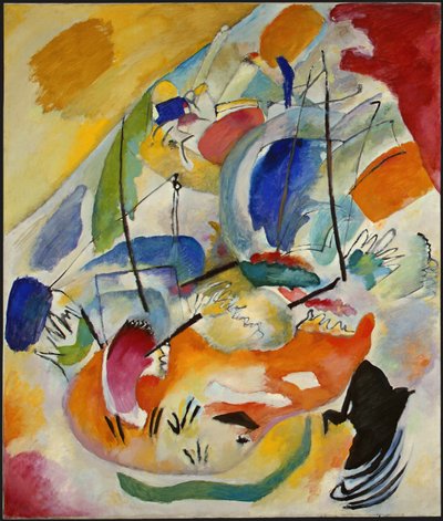 即興31海戦 作： Wassily Kandinsky