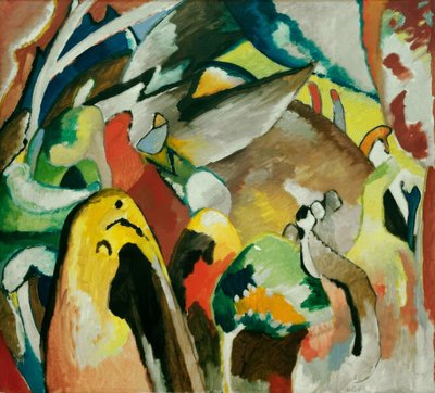 即興No.19a 作： Wassily Kandinsky