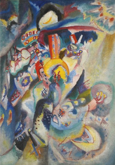 モスクワII、1916 作： Wassily Kandinsky