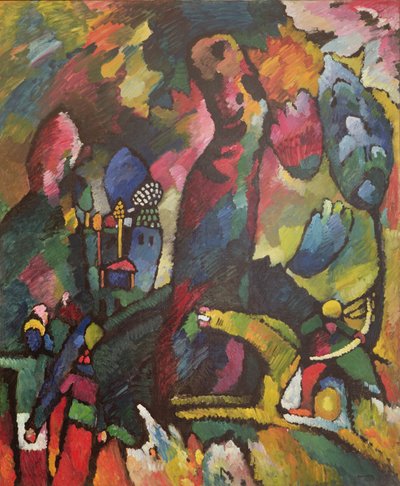 アーチャーの絵、1909 作： Wassily Kandinsky