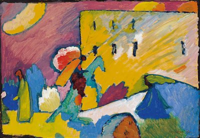 即興のための研究3 作： Wassily Kandinsky