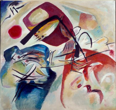 ブラックボウ付き 作： Wassily Kandinsky