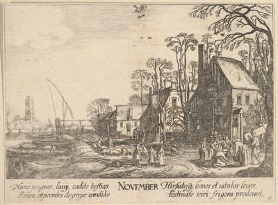 1628-29年11月。 作： Wenceslaus Hollar