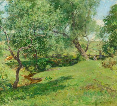 ジューン パストラル 作： Willard Leroy Metcalf