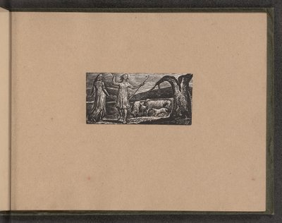 コリネ、悲しみの出発（1821年 作： William Blake