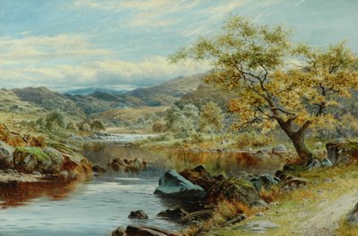 Lledrバレー、Capel Curig 作： William Henry Mander