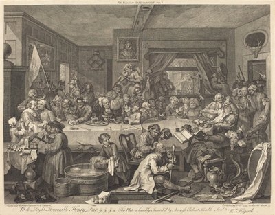 選挙エンターテイメント 作： William Hogarth