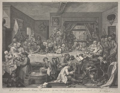 選挙エンターテインメント 作： William Hogarth