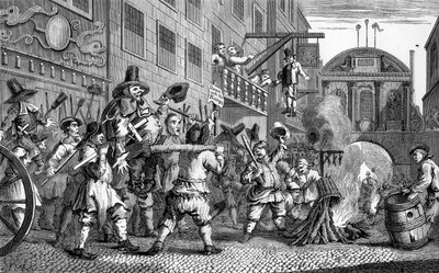 ウィリアム・ホガースの「Hudibras 作： William Hogarth