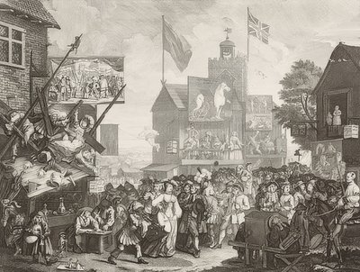 サザークフェア-サザークフェア。 1733 作： William Hogarth