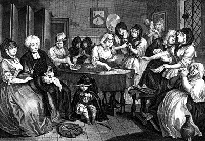 ハーロッツの進歩、1733 作： William Hogarth