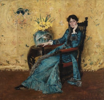 ドラ・ウィーラーの肖像 作： William Merritt Chase