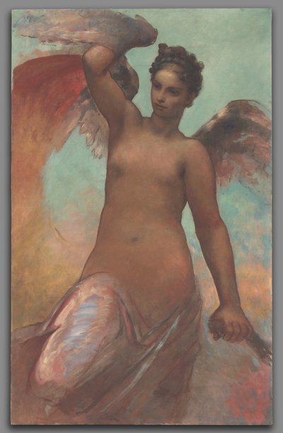 ウィングドフォーチュン、1878年。 作： William Morris Hunt