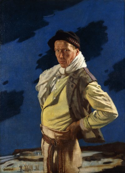 アランの男 作： William Orpen