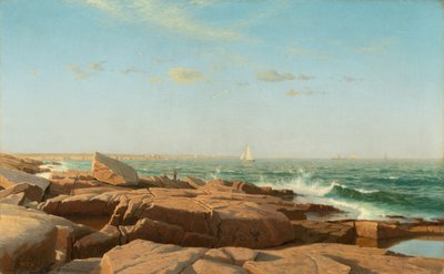 ナラガンセット湾、1864年。 作： William Stanley Haseltine