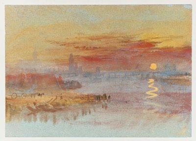 湖に沈む夕日 by ジョセフ・マロード・ウィリアム・ターナー 油絵複製販売