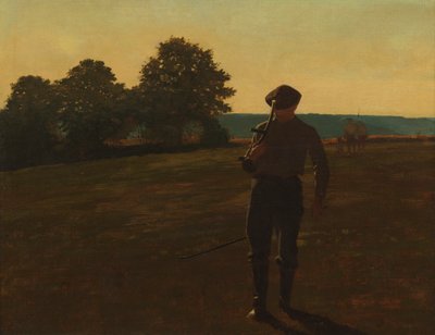 鎌を持つ男 作： Winslow Homer