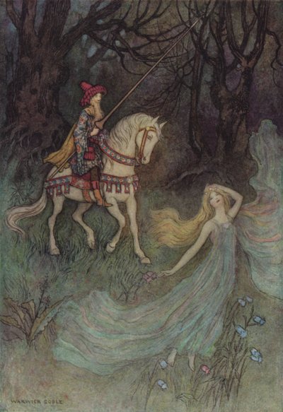 ジェフリー・チョーサー、サー・トーパスの物語 作： after Warwick Goble