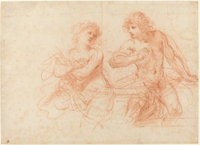 アムノンとタマル 作： called Guercino Giovanni Francesco Barbieri