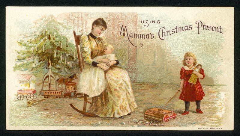 Mammasのクリスマスプレゼントを使用する 作： アメリカの学校