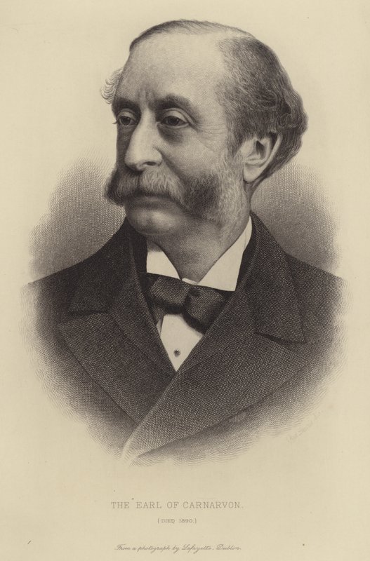 カナーボン伯爵、1890年に死去 作： 英語学校
