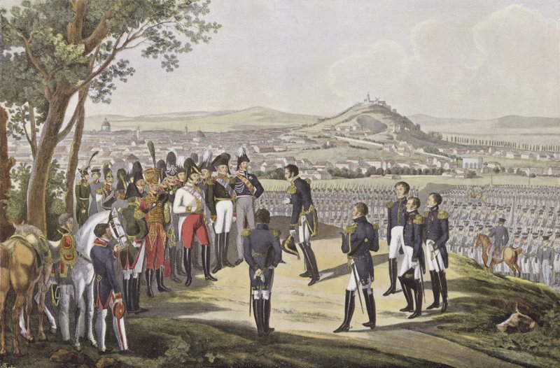 1814年3月31日、同盟国へのパリ市の降伏 作： ヨーロピアンスクール