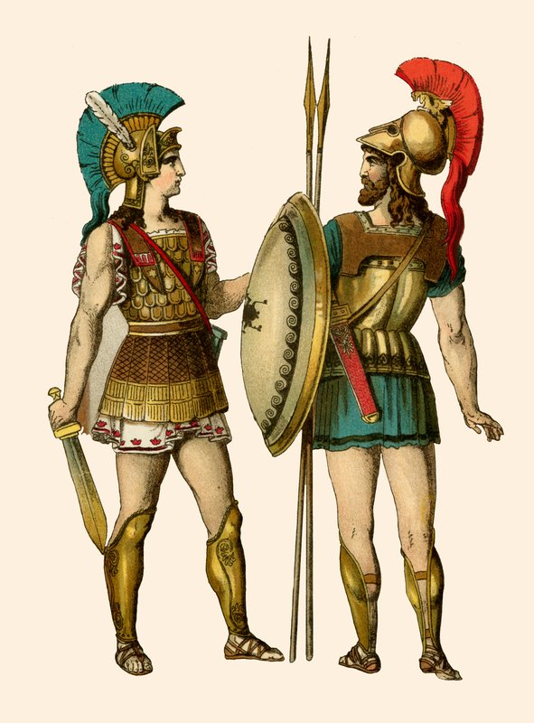 ギリシャの戦士 作： アルバート・クレッチマー