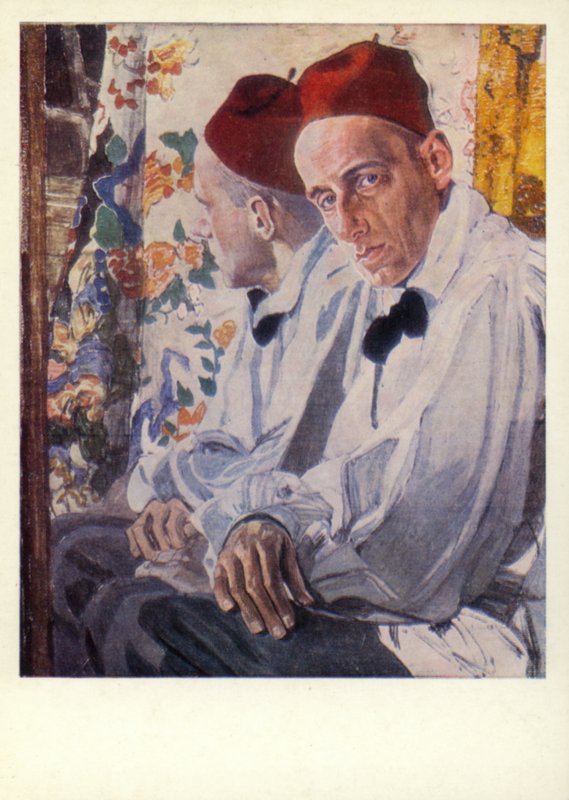 Vsevolod Meyerhold、ロシアの俳優 作： アレクサンドル・ヤコブレビッチ・ゴロビン