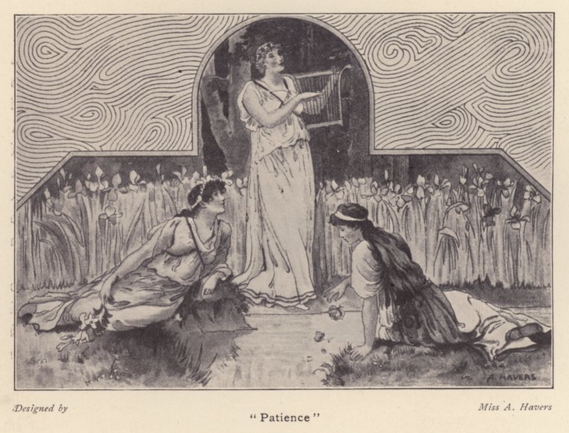 "Patience"（リトグラフ）とは 作： アリス・ヘイバーズ