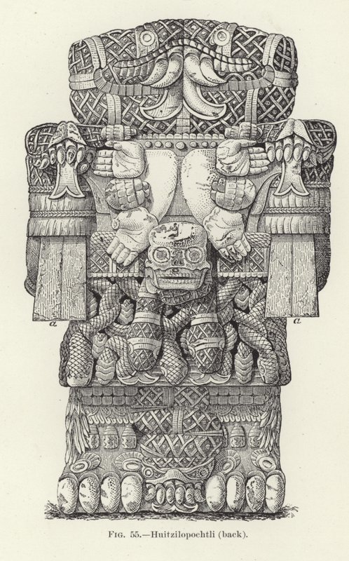 Huitzilopochtli（背面） 作： アメリカの学校