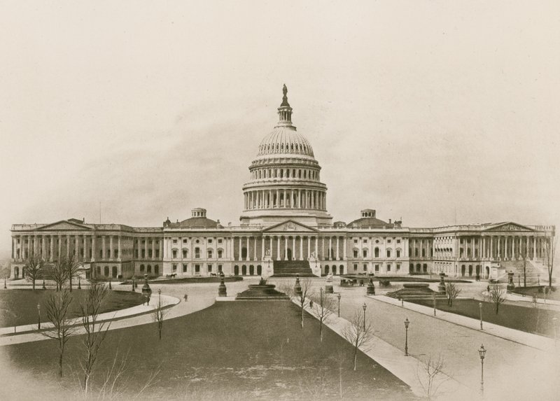 ワシントン州議会議事堂（グラビア） 作： アメリカの学校
