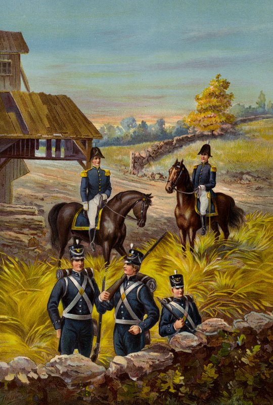米陸軍歩兵将校 作： アメリカの学校