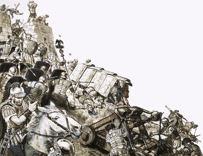 有名な囚人たちローマの敵カラクタカス 作： CL ダウティ