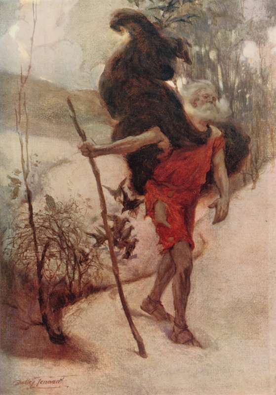 A Lovers Quarrel (color litho) 作： C. ダドリー (後) テナント