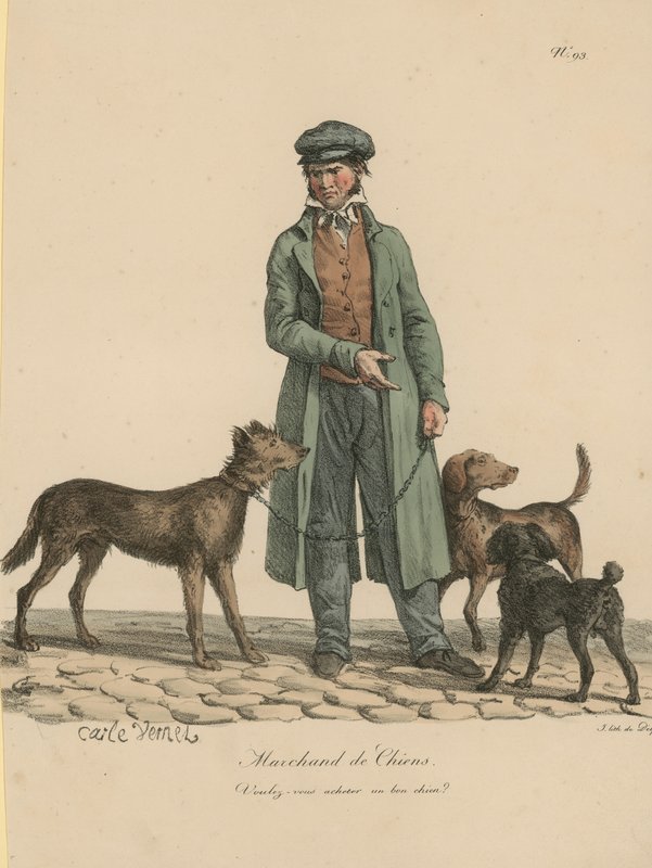 犬の商人 作： カール・ヴェルネ