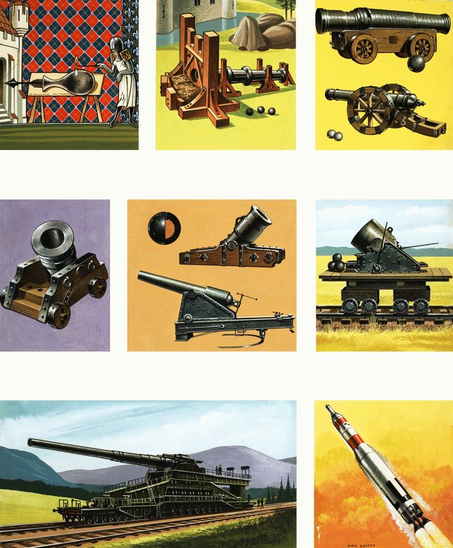 時代を超えた投射兵器 作： ダン・エスコット