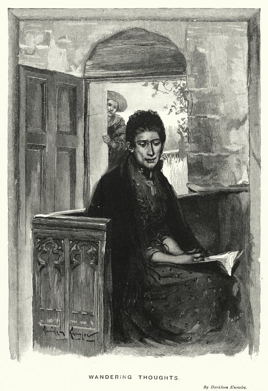 Wandering Thoughts (Engraving) 作： デビッドソン・ノウルズ