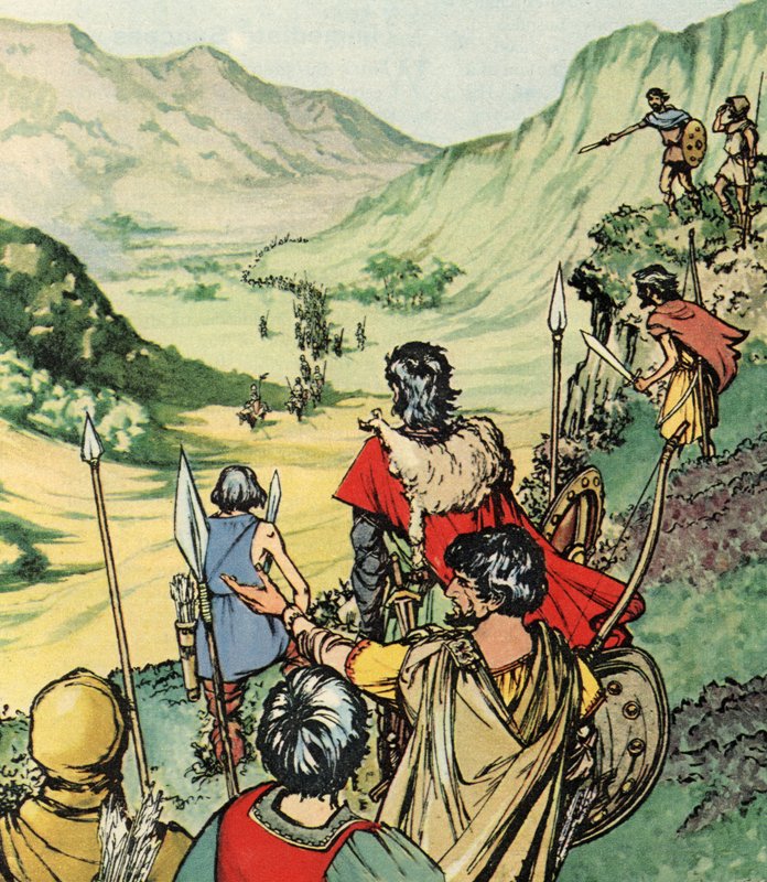 大胆不敵なウェールズの戦士 作： 英語学校