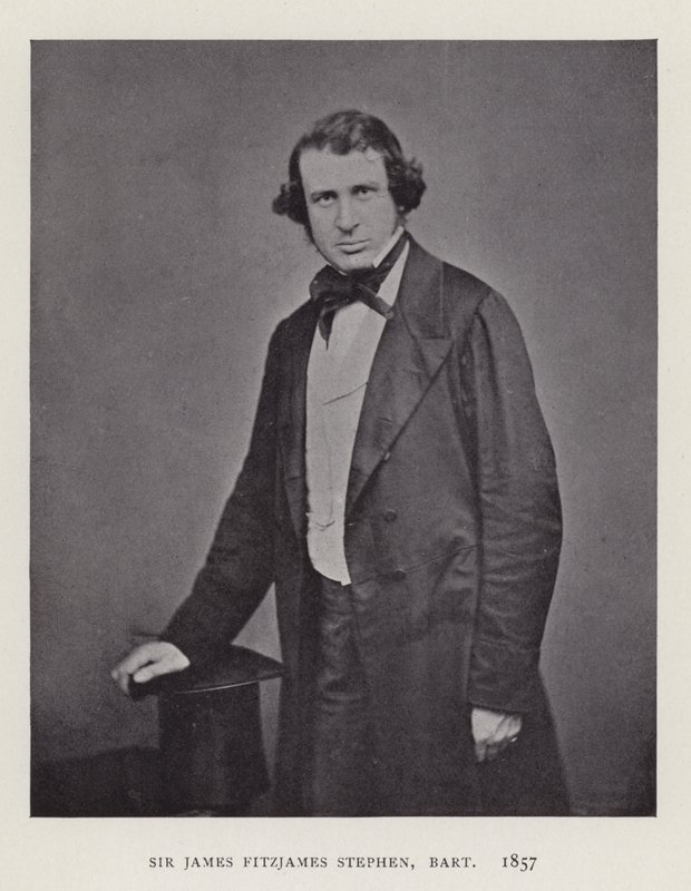 ジェームズフィッツジェームススティーブン、バロネット、1857年 作： 英語の写真家