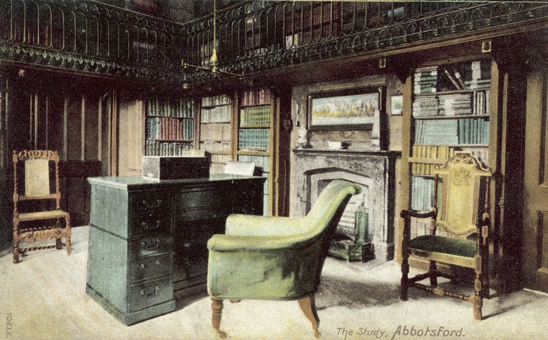 The Study, Abbotsford (カラー写真) 作： 英語の写真家